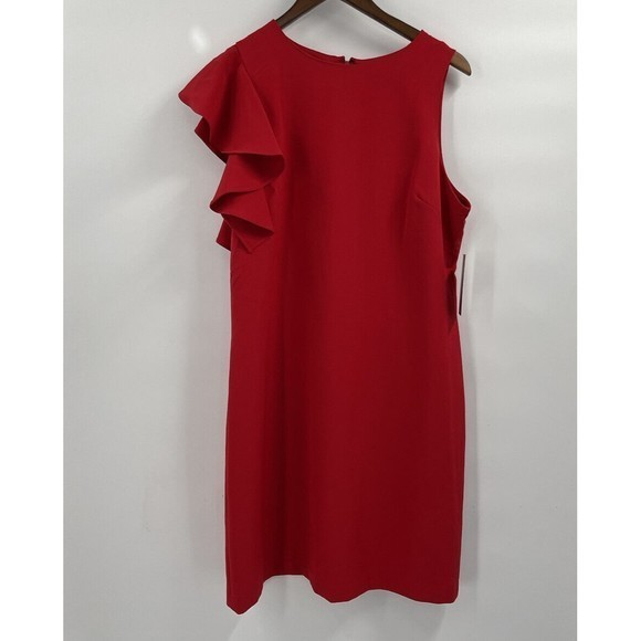 Julia Jordan Women red Casual‎ Dress 16 - Picture 1 of 8